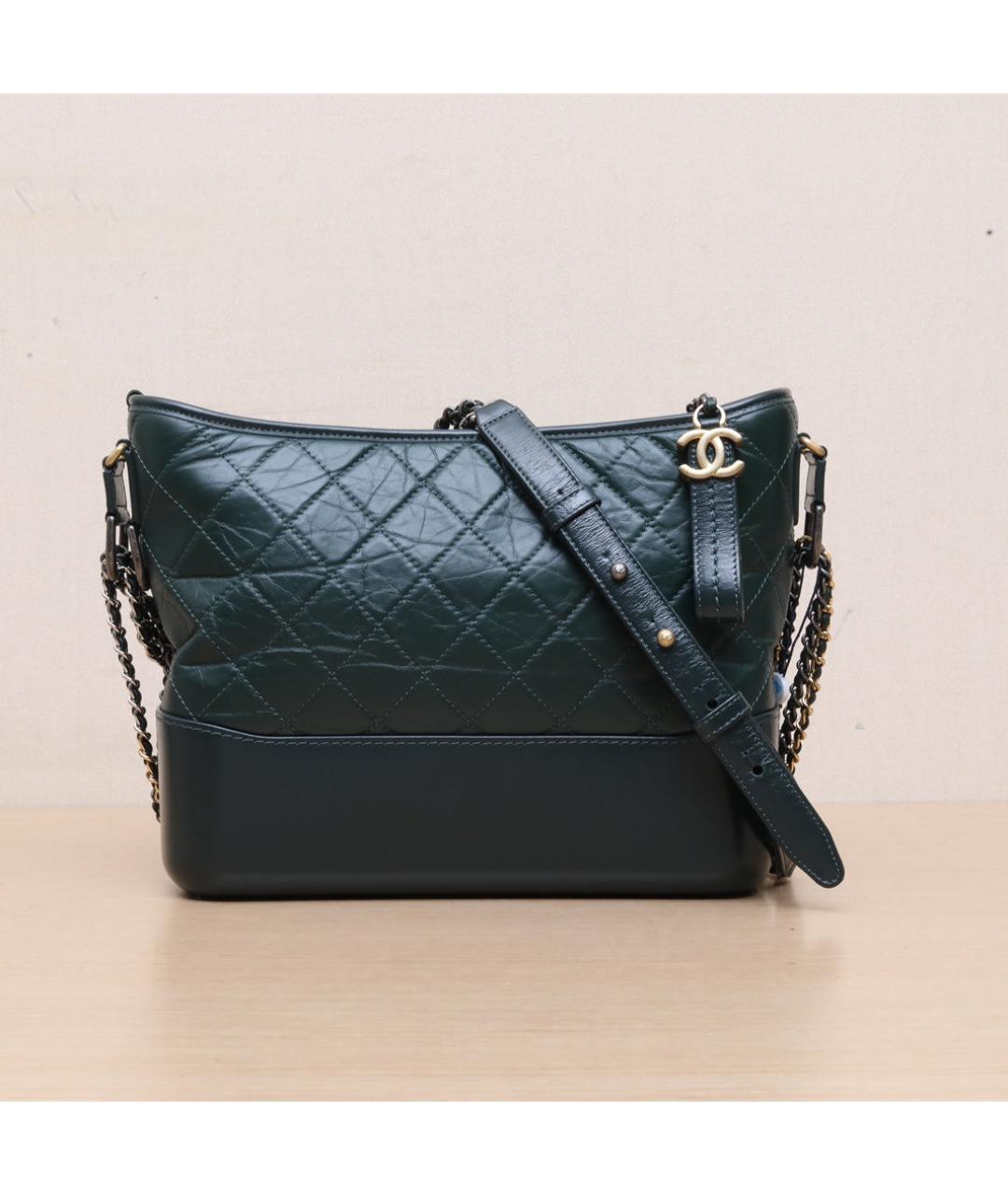 CHANEL Черная кожаная сумка через плечо, фото 3