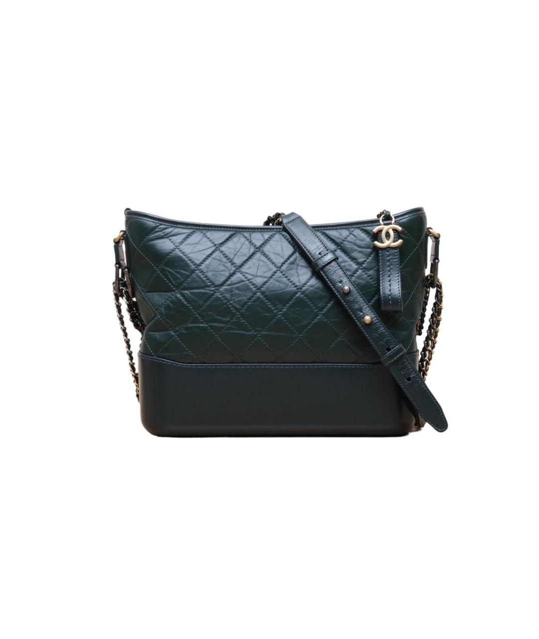 CHANEL Черная кожаная сумка через плечо, фото 1