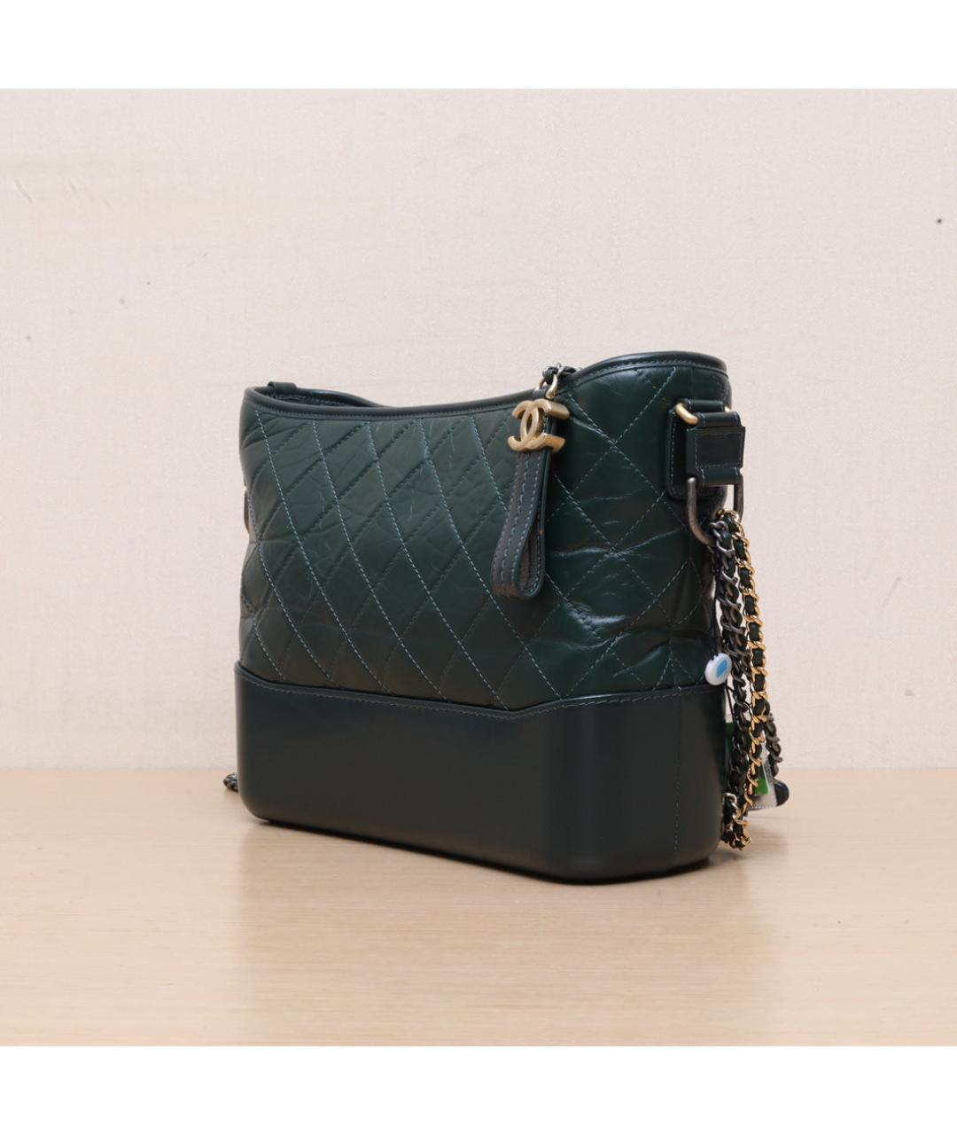 CHANEL Черная кожаная сумка через плечо, фото 4