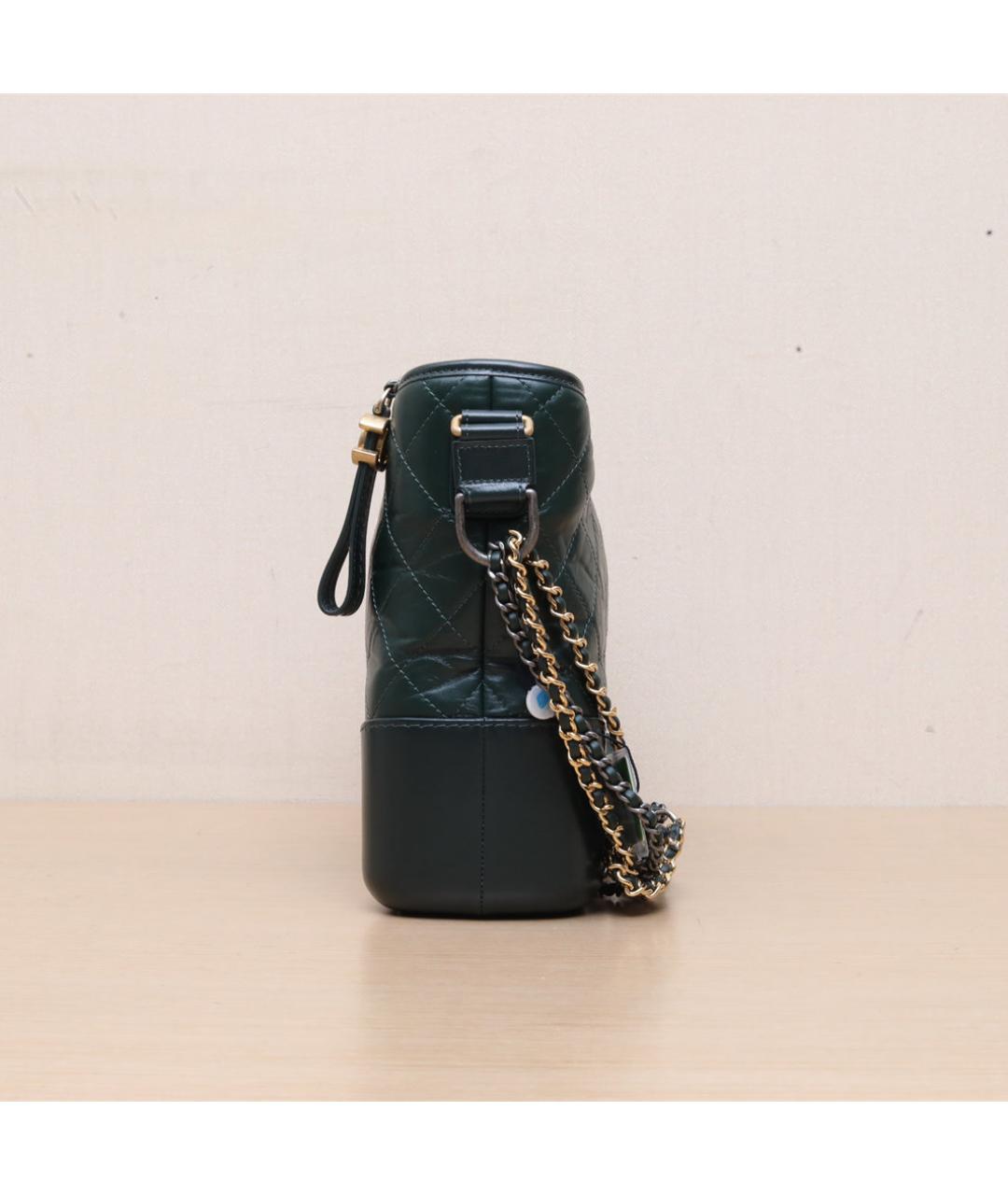 CHANEL Черная кожаная сумка через плечо, фото 5