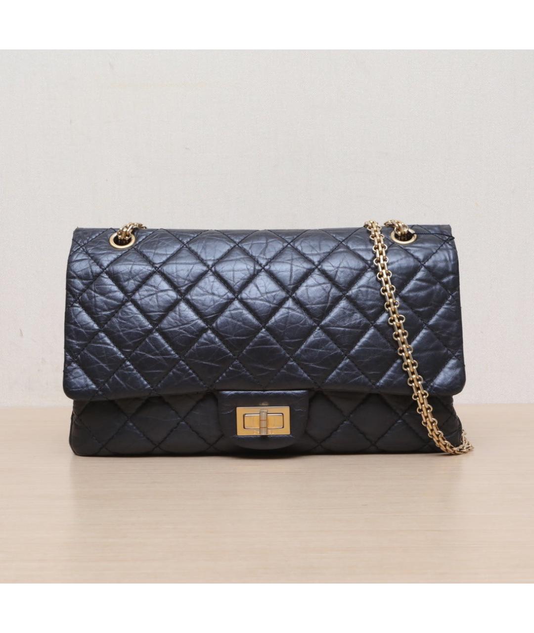 CHANEL Черная кожаная сумка через плечо, фото 3