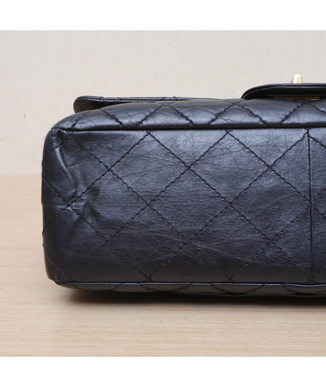 CHANEL Черная кожаная сумка через плечо, фото 9