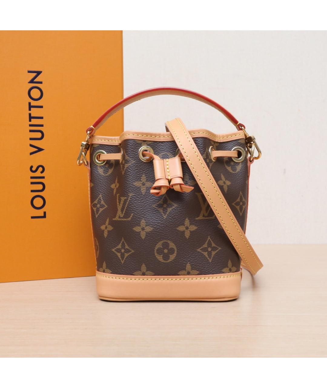LOUIS VUITTON Коричневая сумка через плечо, фото 2