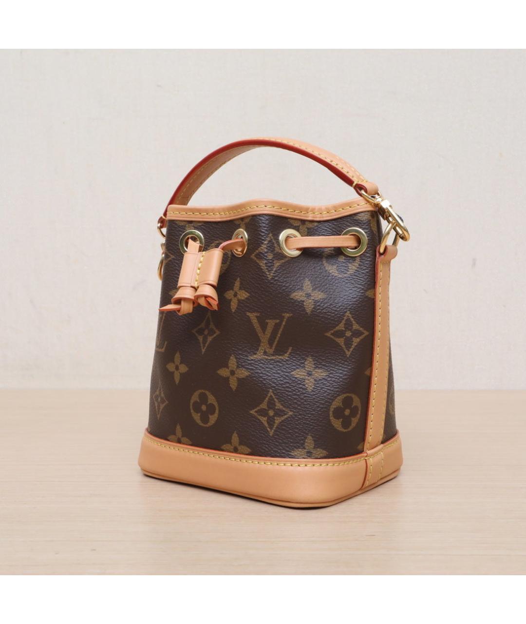 LOUIS VUITTON Коричневая сумка через плечо, фото 4