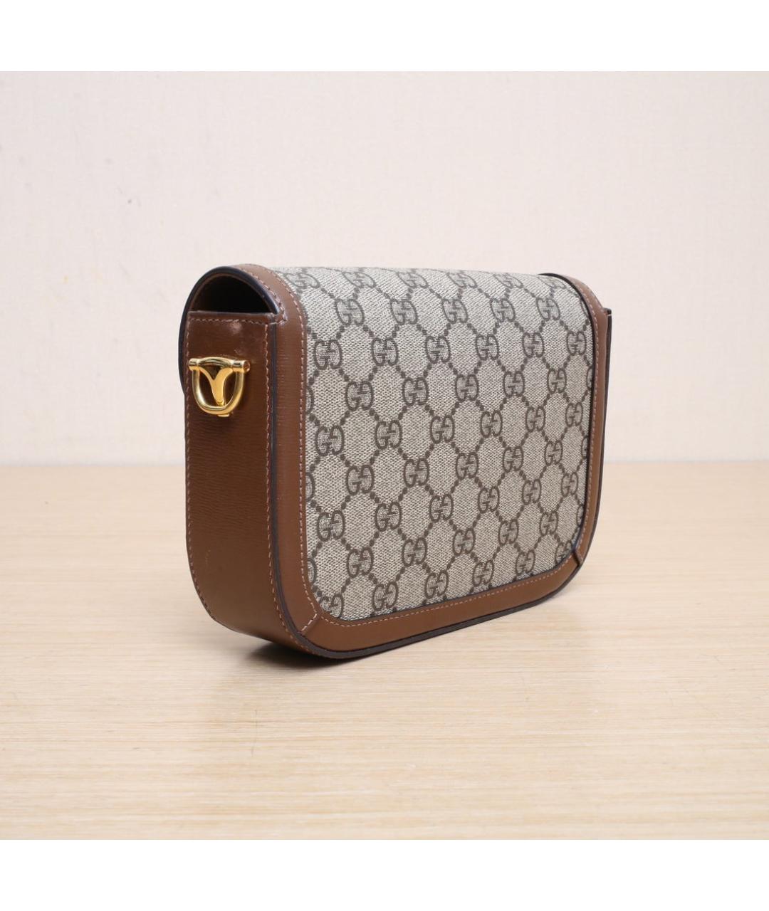 GUCCI Тканевая сумка через плечо, фото 6