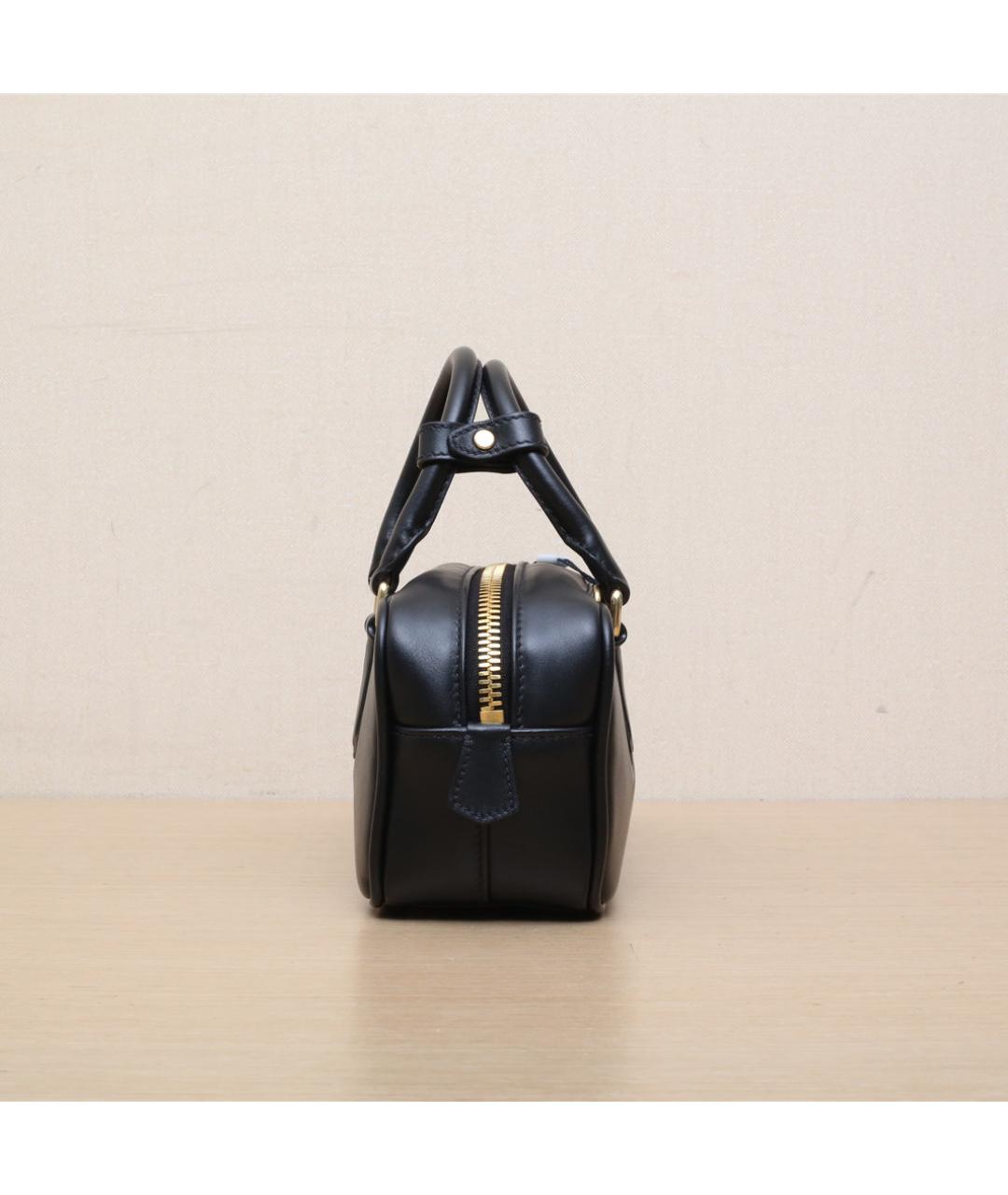 MIU MIU Черная кожаная сумка через плечо, фото 5