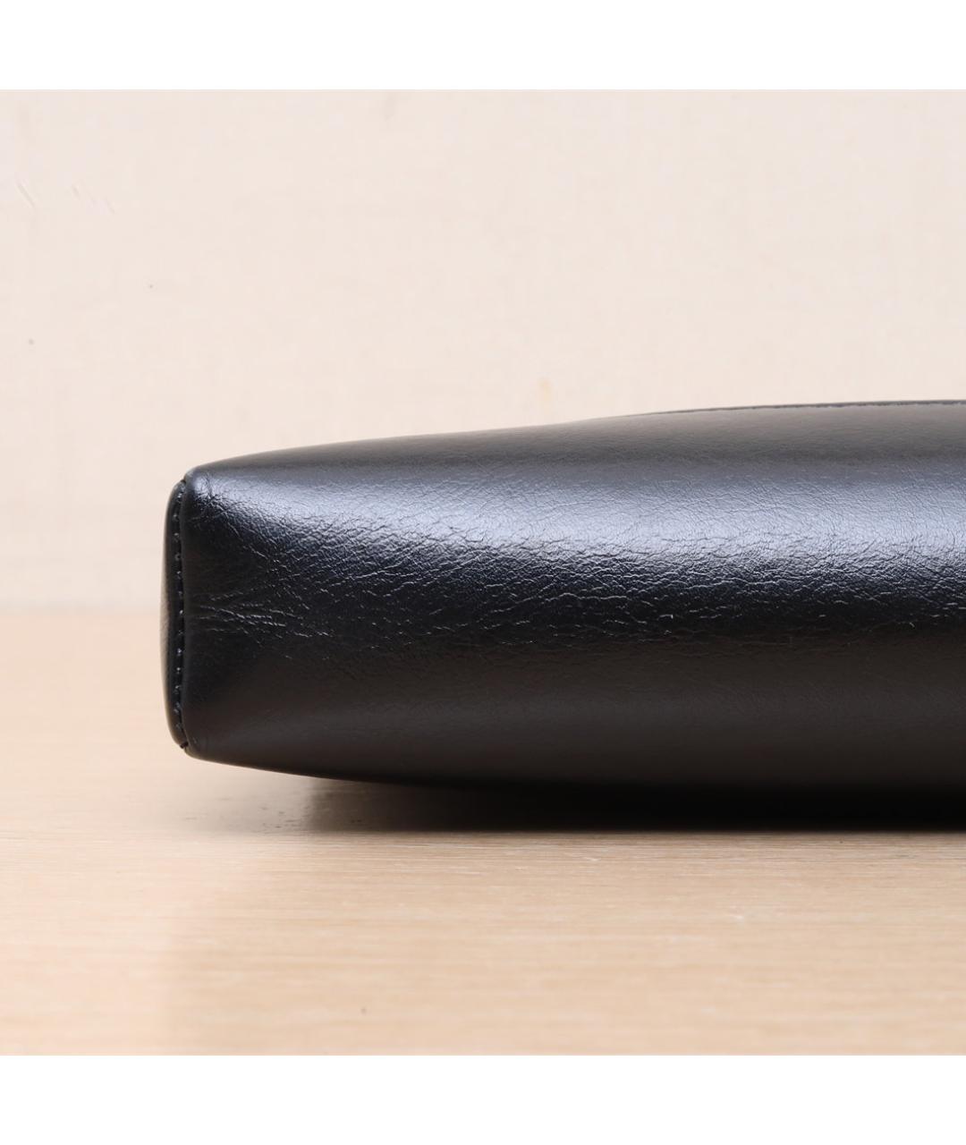 CHANEL Черная кожаная сумка через плечо, фото 9