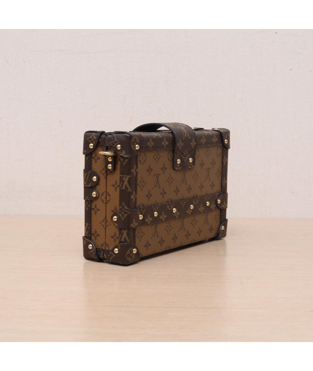 LOUIS VUITTON Коричневая сумка через плечо, фото 6