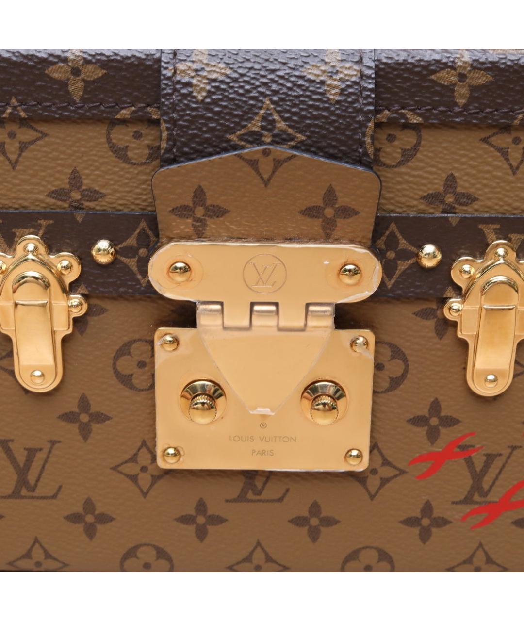 LOUIS VUITTON Коричневая сумка через плечо, фото 8