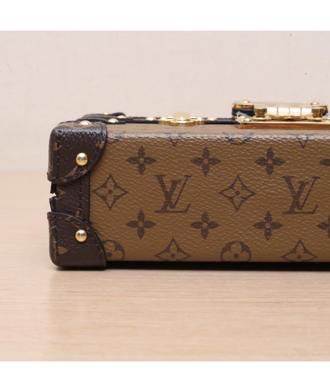 LOUIS VUITTON Коричневая сумка через плечо, фото 9