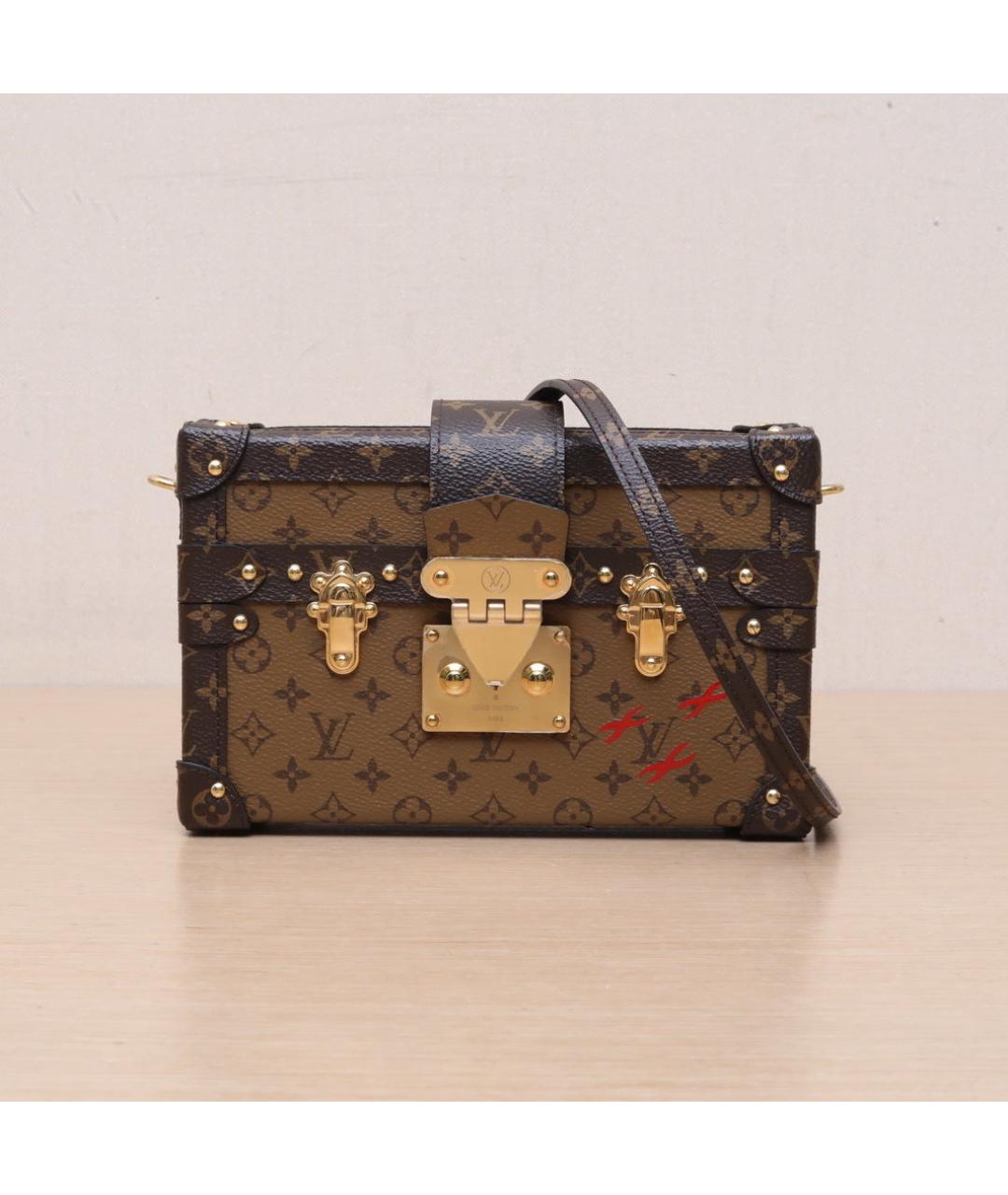 LOUIS VUITTON Коричневая сумка через плечо, фото 3