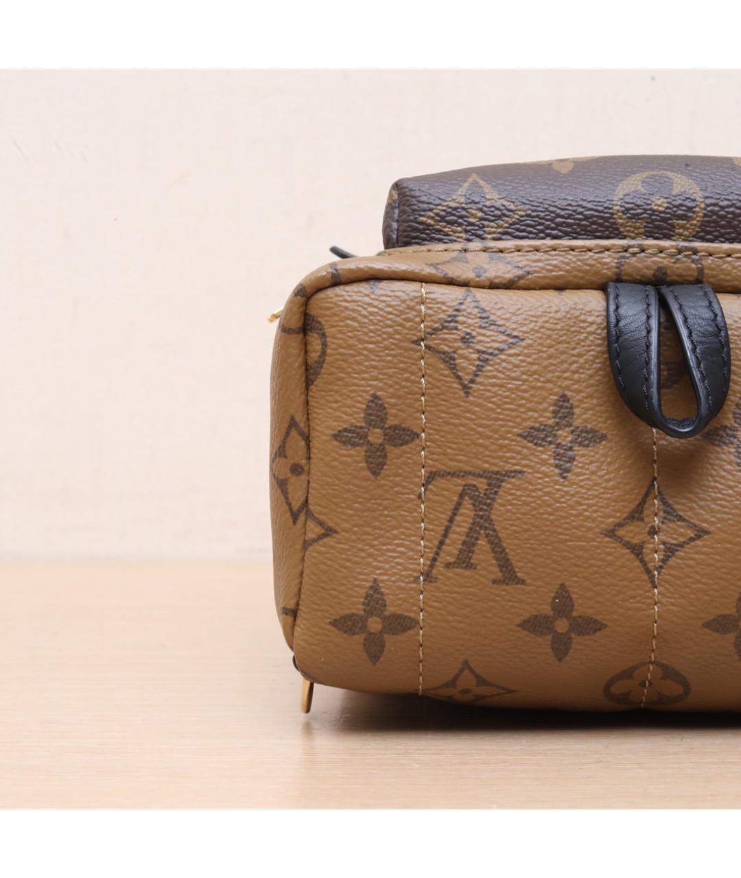 LOUIS VUITTON Коричневый рюкзак, фото 9