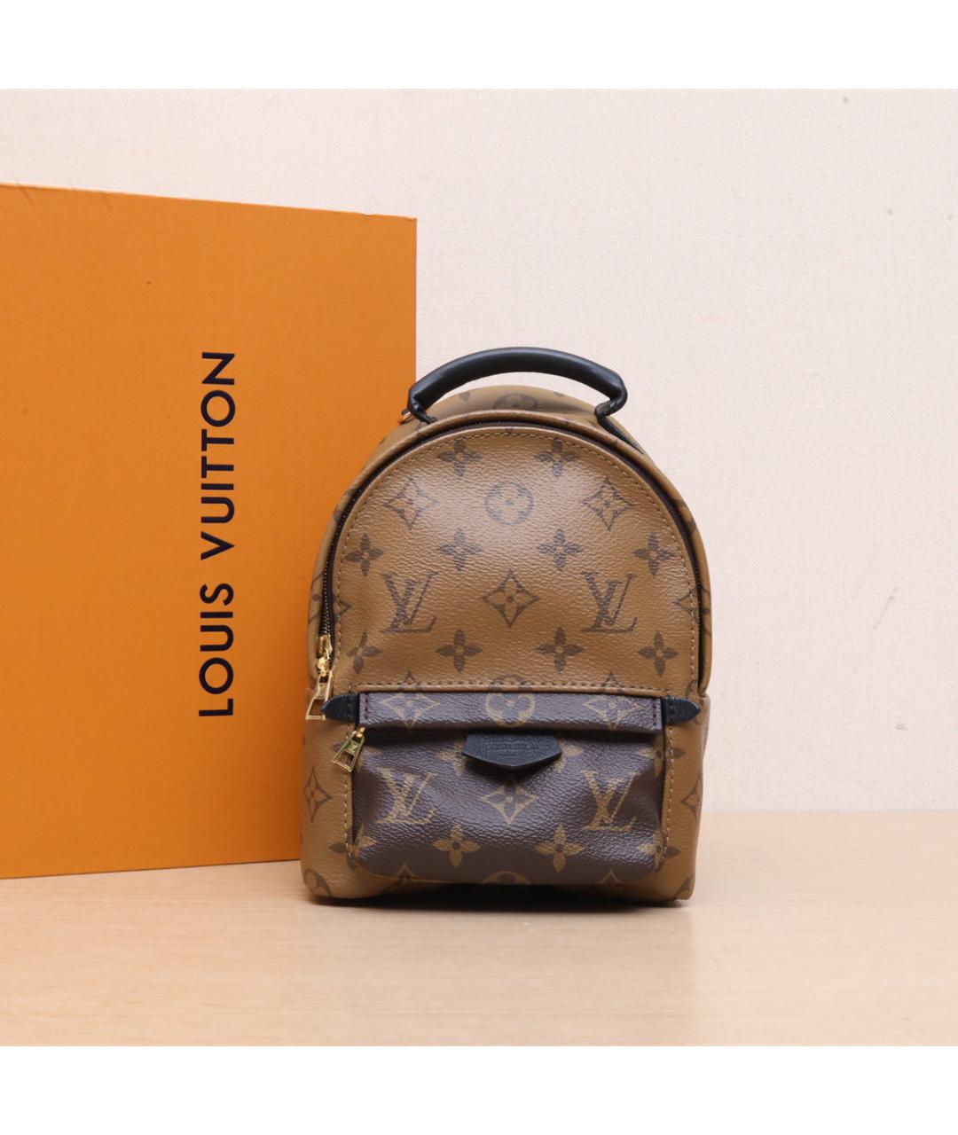 LOUIS VUITTON Коричневый рюкзак, фото 2