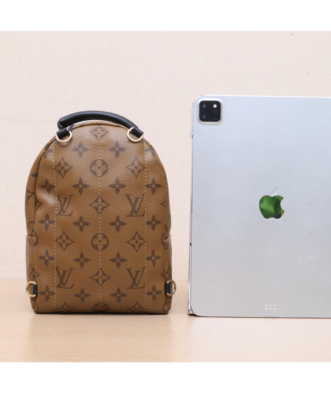 LOUIS VUITTON Коричневый рюкзак, фото 7