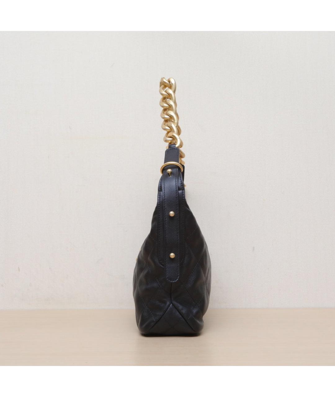 CHANEL Черная кожаная сумка через плечо, фото 5