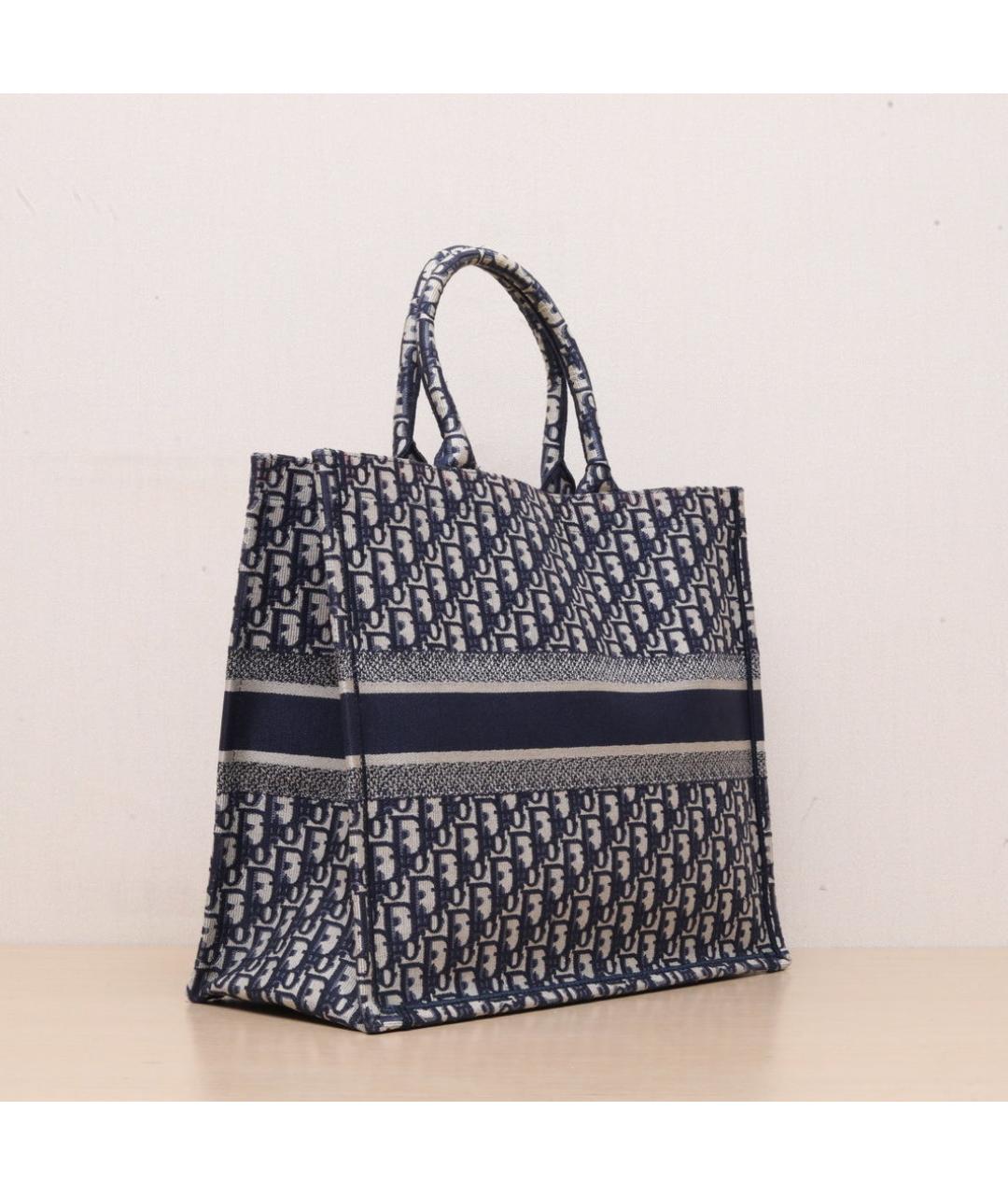 CHRISTIAN DIOR Темно-синяя сумка через плечо, фото 6