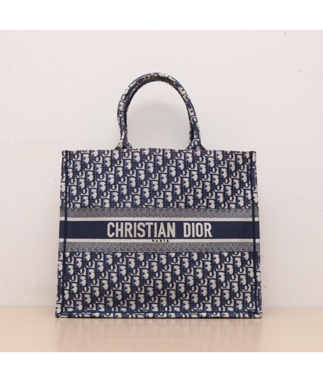 CHRISTIAN DIOR Темно-синяя сумка через плечо, фото 3