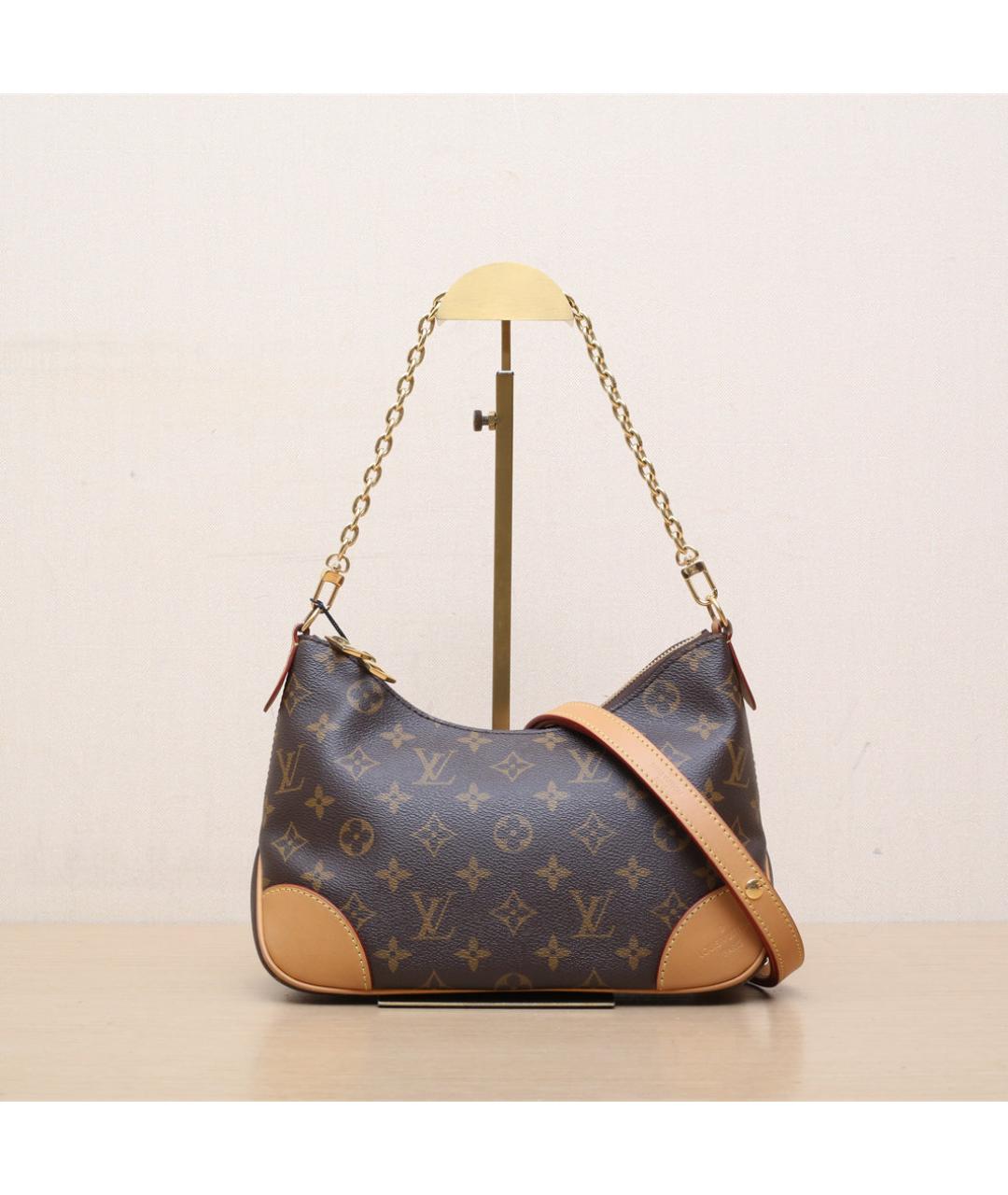 LOUIS VUITTON Коричневая сумка через плечо, фото 3