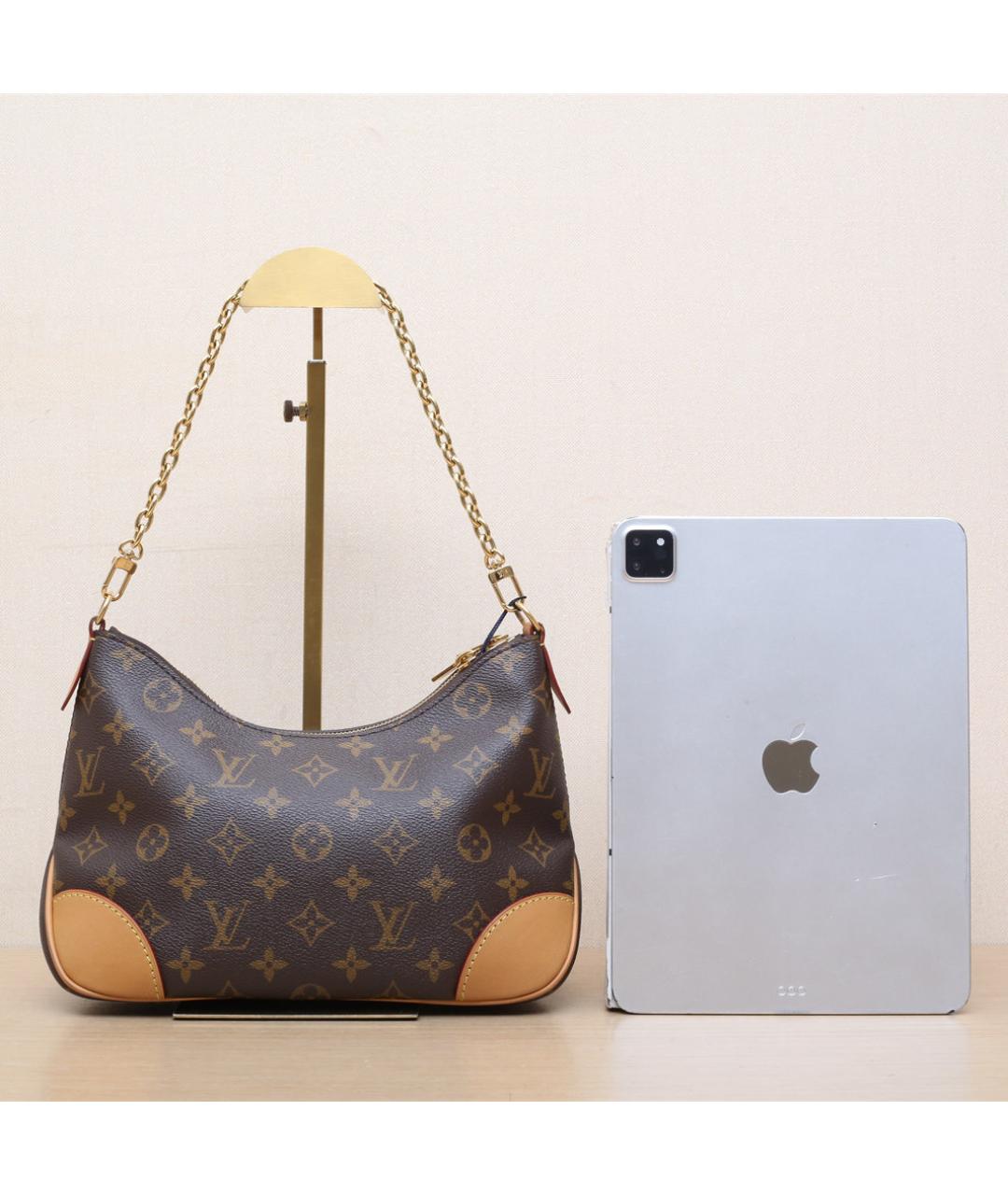 LOUIS VUITTON Коричневая сумка через плечо, фото 7