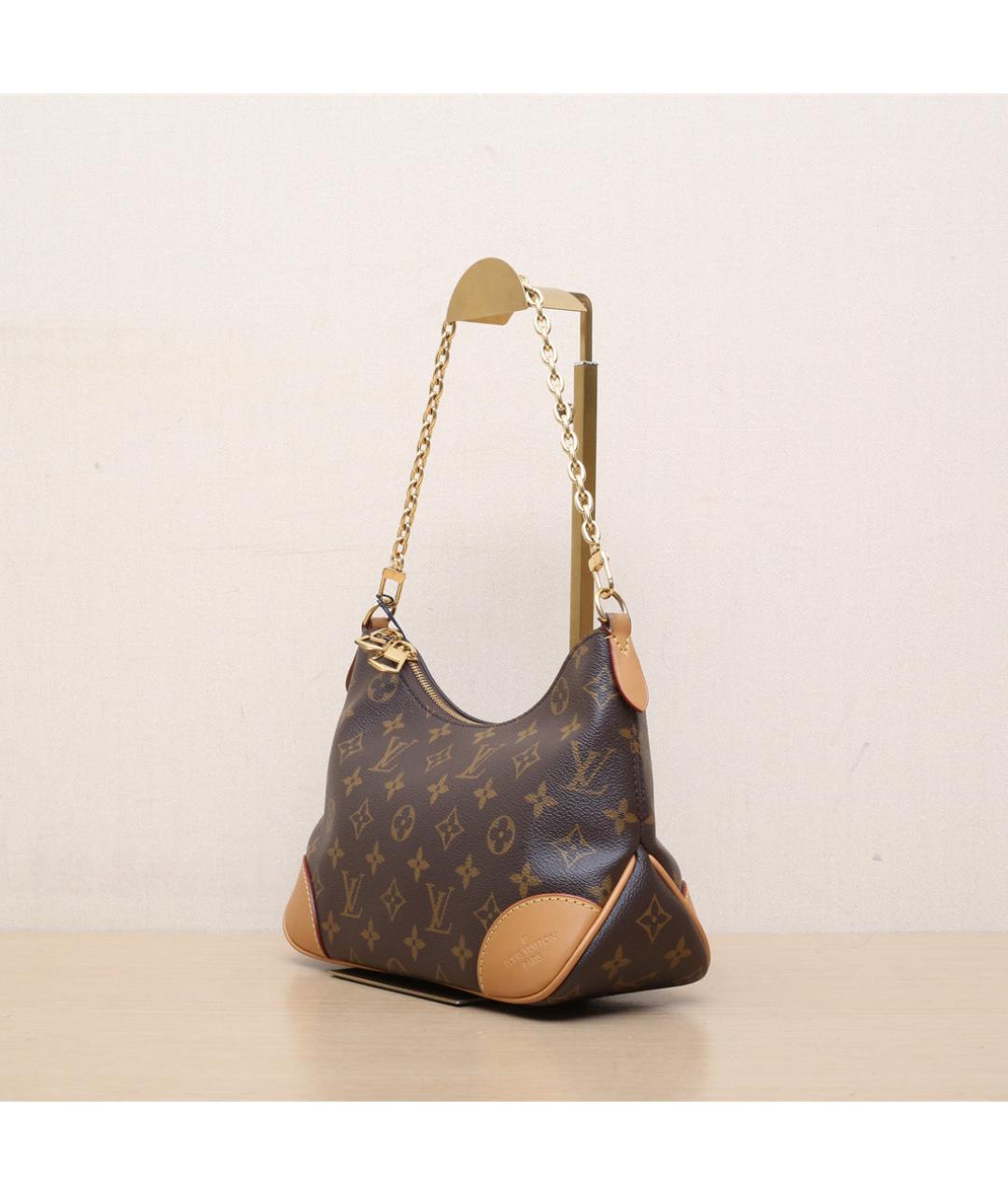 LOUIS VUITTON Коричневая сумка через плечо, фото 4