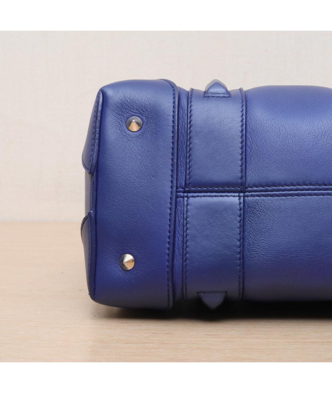 GIVENCHY Темно-синяя кожаная сумка через плечо, фото 9