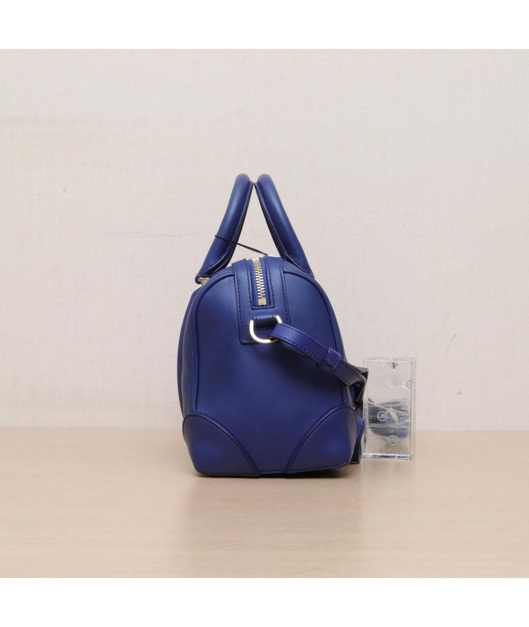 GIVENCHY Темно-синяя кожаная сумка через плечо, фото 5