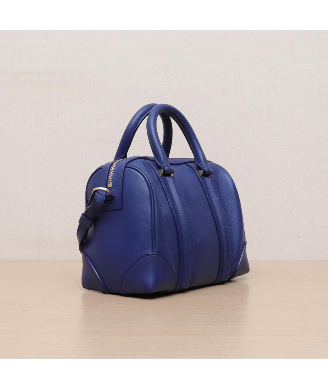 GIVENCHY Темно-синяя кожаная сумка через плечо, фото 6