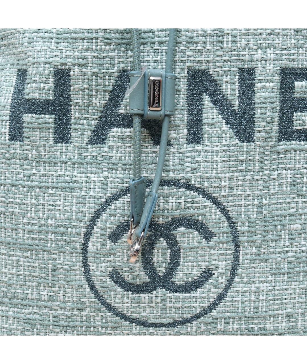 CHANEL Зеленый рюкзак, фото 5