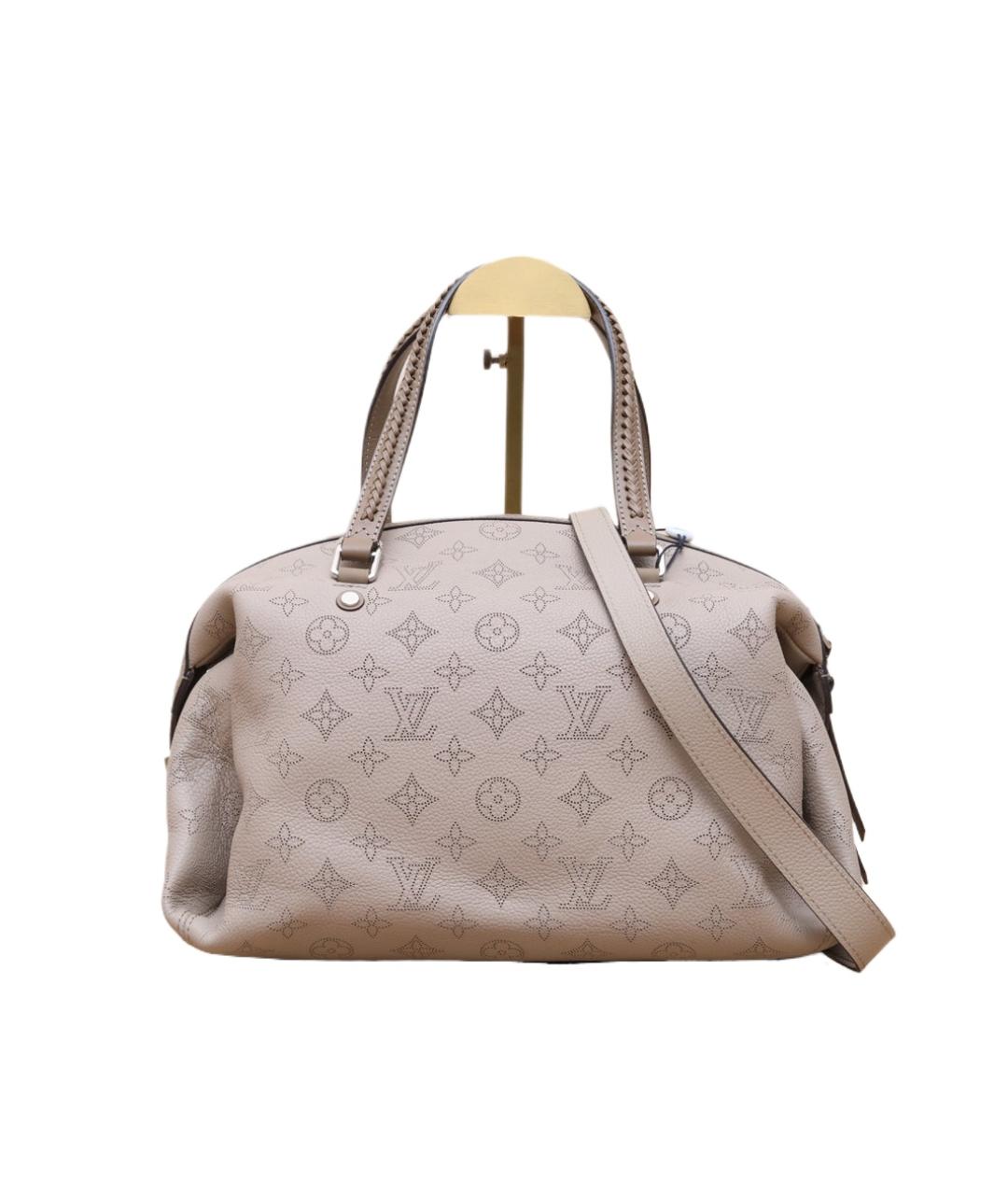 LOUIS VUITTON Серая кожаная сумка через плечо, фото 1