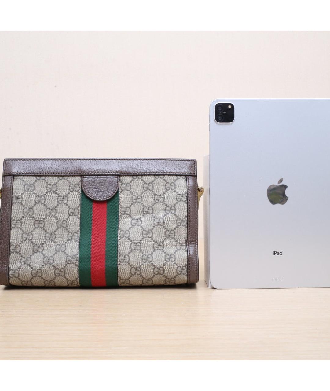 GUCCI Тканевая сумка через плечо, фото 7