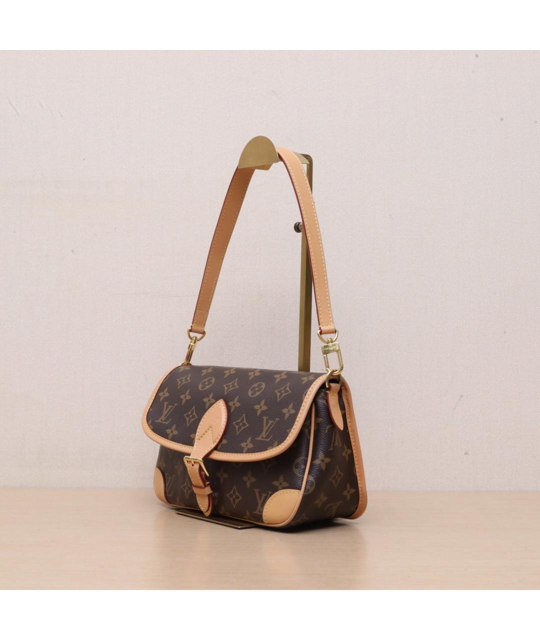 LOUIS VUITTON Коричневая сумка через плечо, фото 4