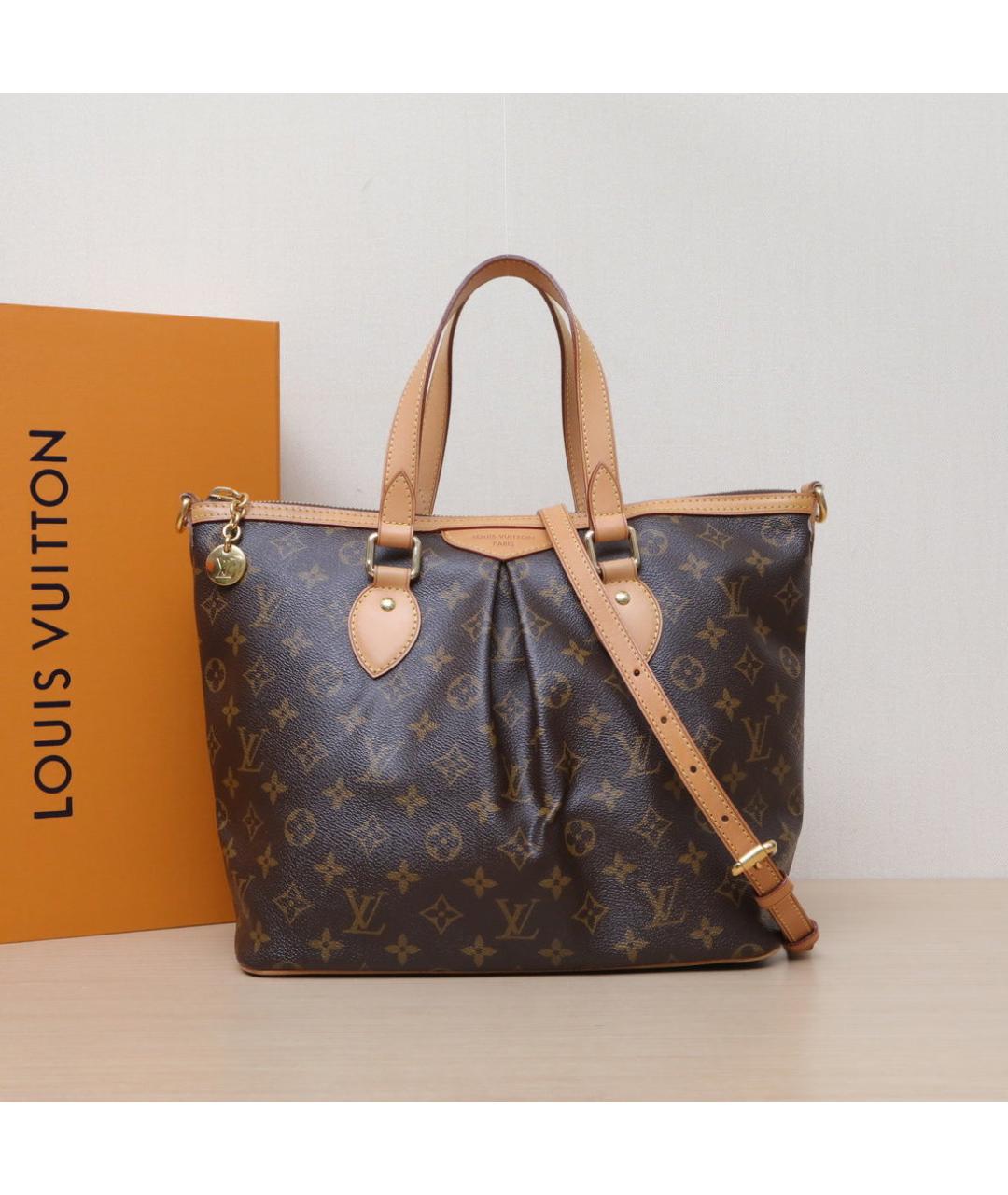 LOUIS VUITTON Коричневая сумка через плечо, фото 2