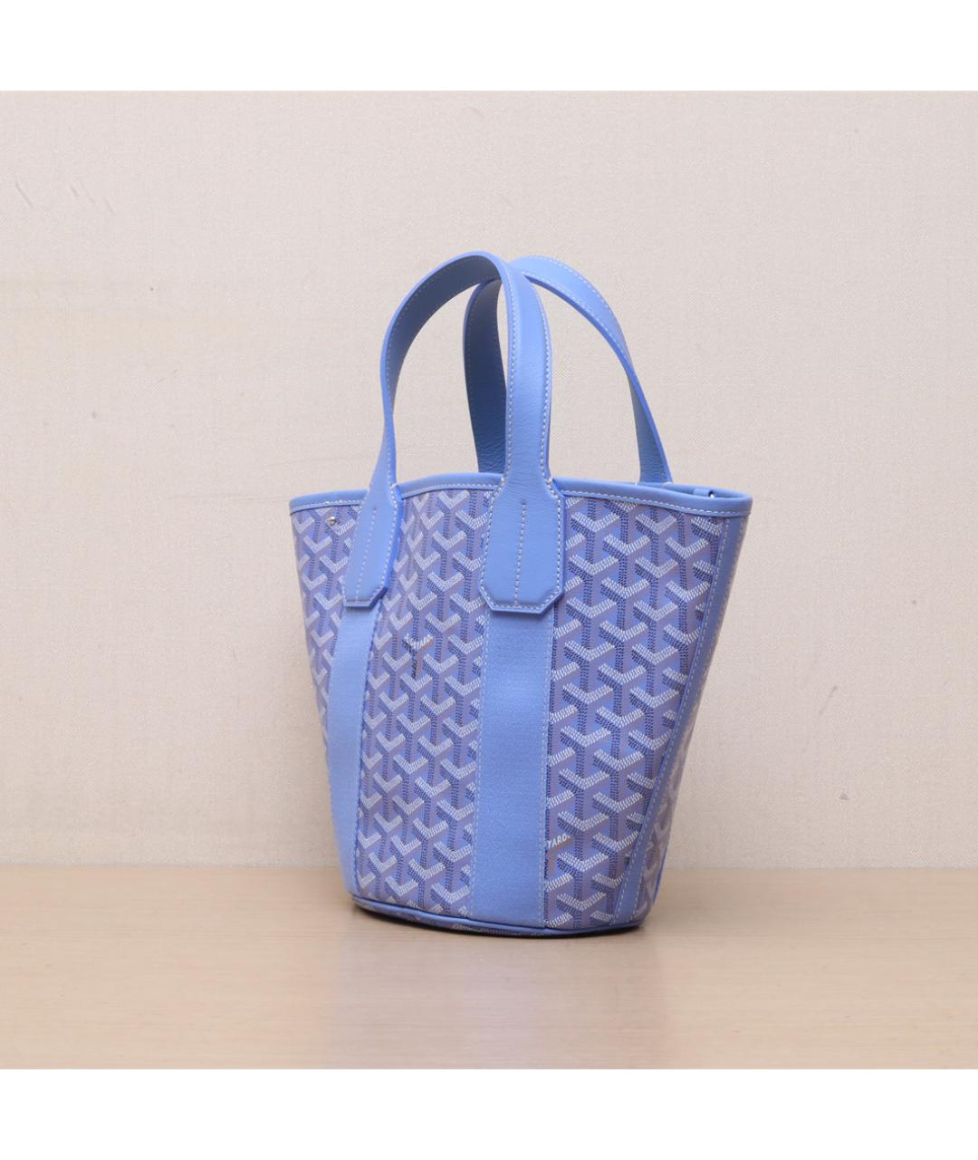 GOYARD Синяя сумка через плечо, фото 4