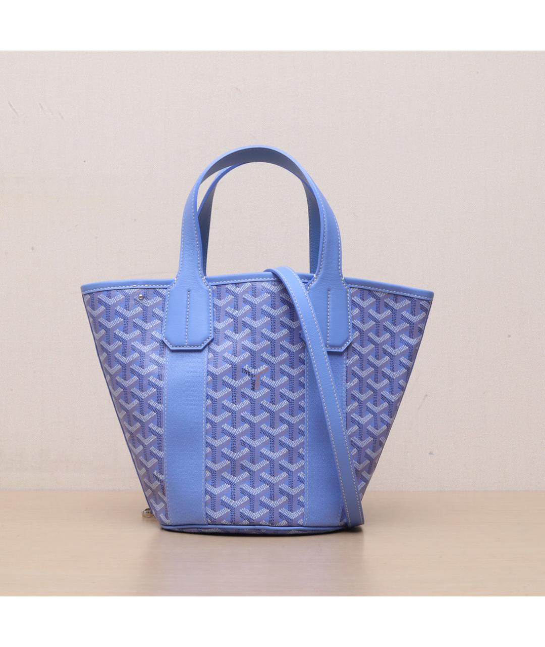 GOYARD Синяя сумка через плечо, фото 2