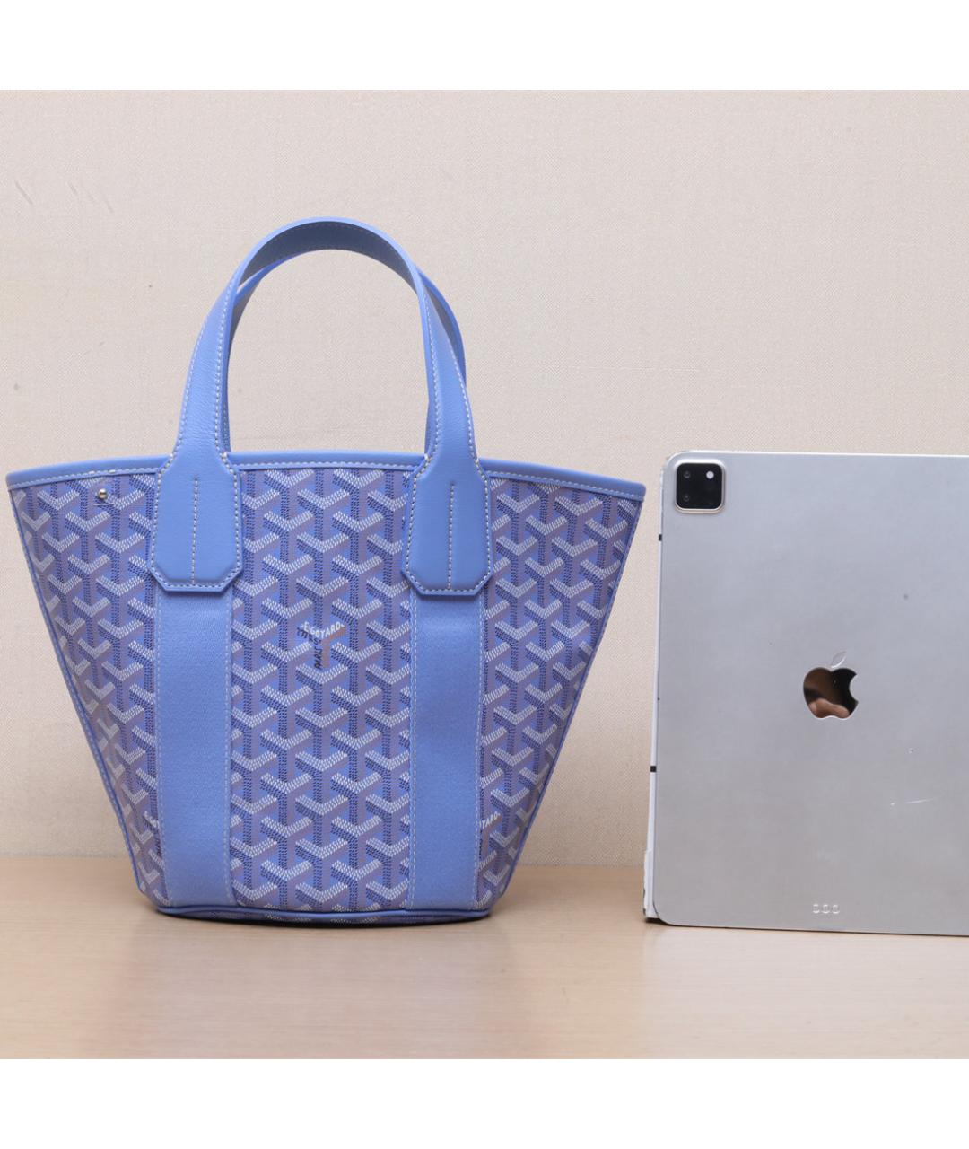 GOYARD Синяя сумка через плечо, фото 7