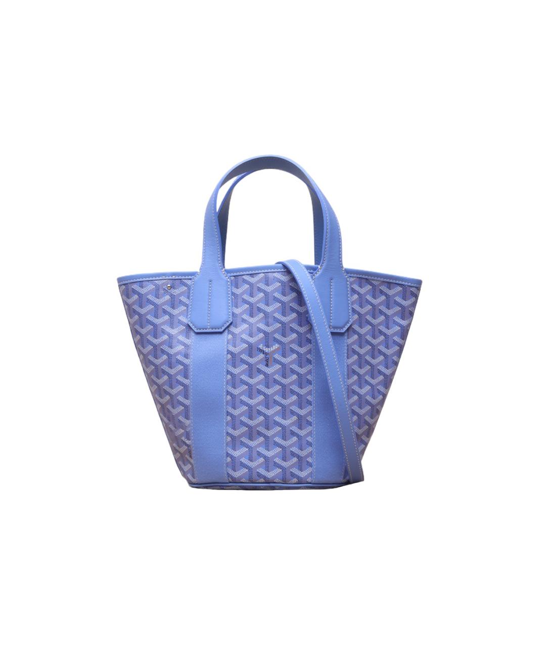 GOYARD Синяя сумка через плечо, фото 1