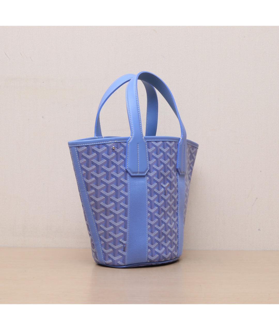 GOYARD Синяя сумка через плечо, фото 6