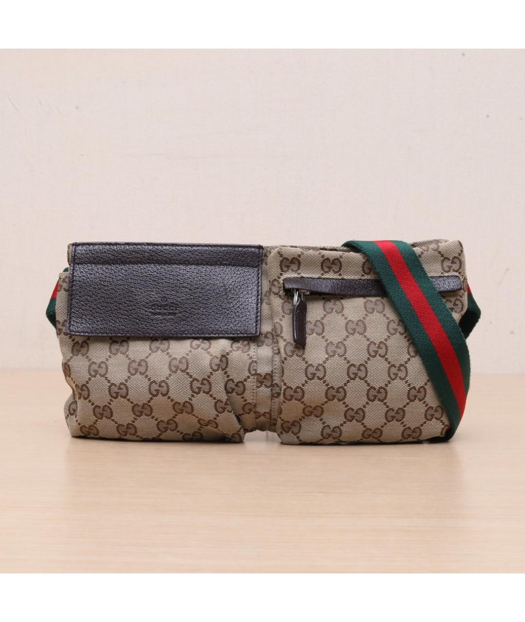 GUCCI Тканевая сумка через плечо, фото 3