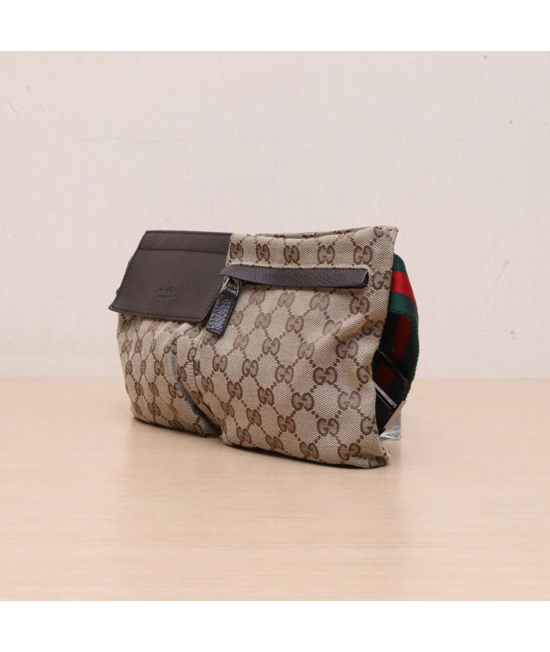 GUCCI Тканевая сумка через плечо, фото 4