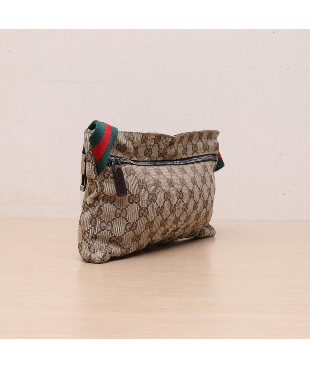 GUCCI Тканевая сумка через плечо, фото 6