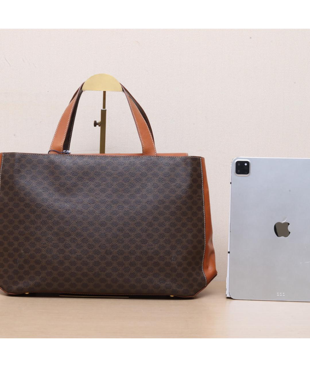 CELINE Коричневая сумка через плечо, фото 7