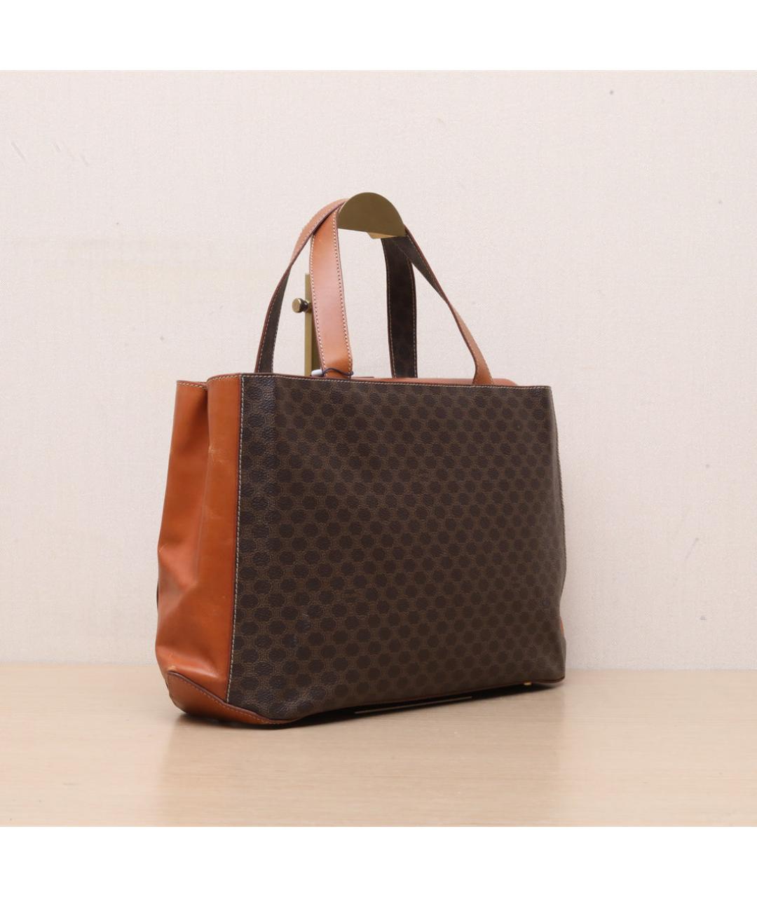 CELINE Коричневая сумка через плечо, фото 6