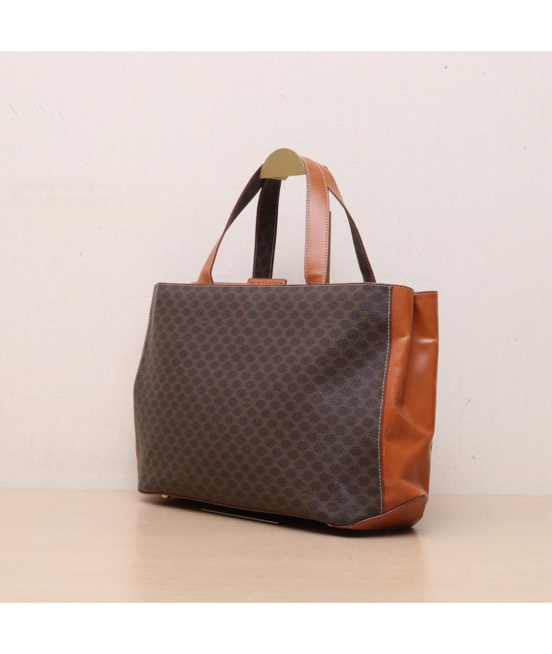 CELINE Коричневая сумка через плечо, фото 4