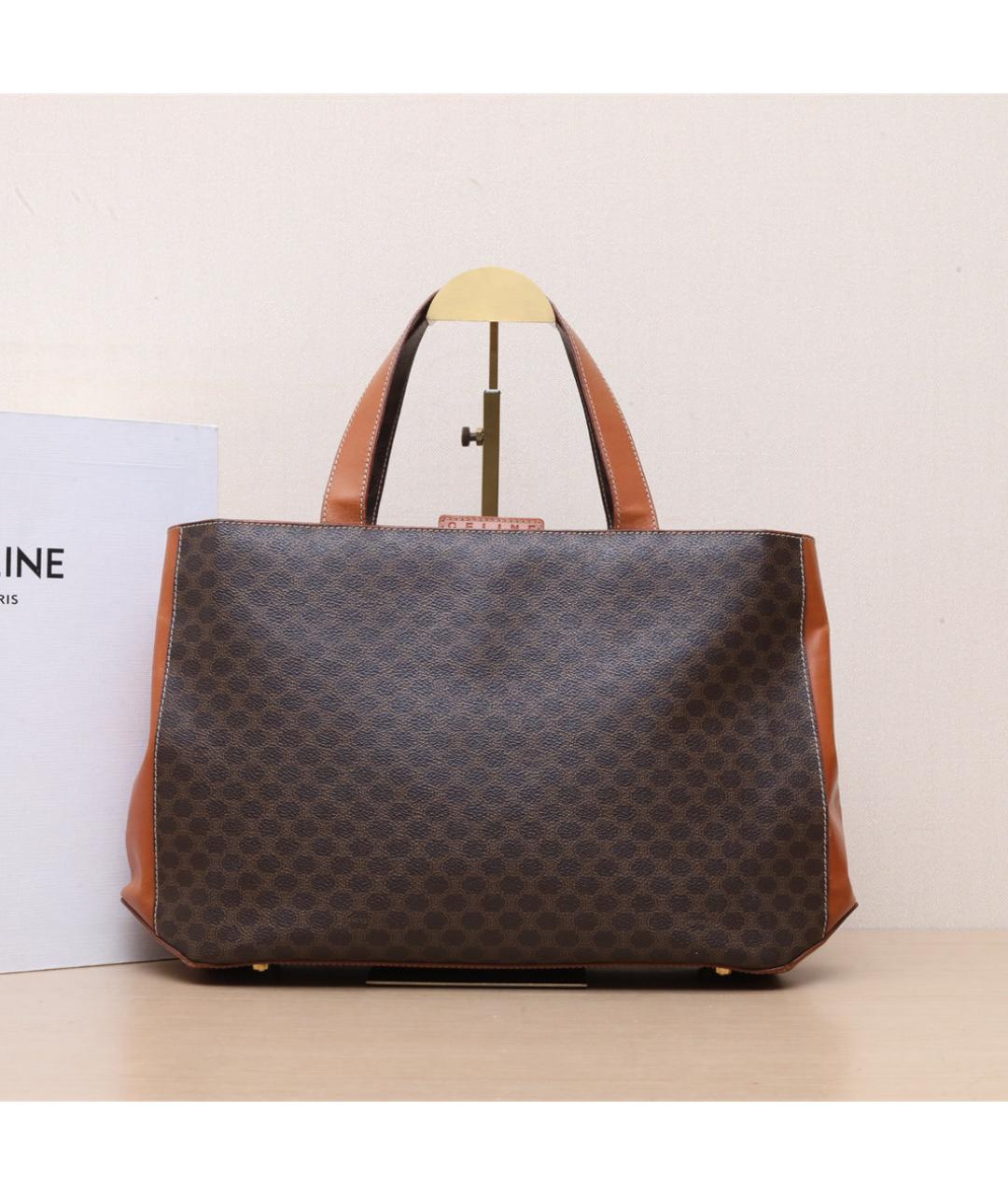 CELINE Коричневая сумка через плечо, фото 2