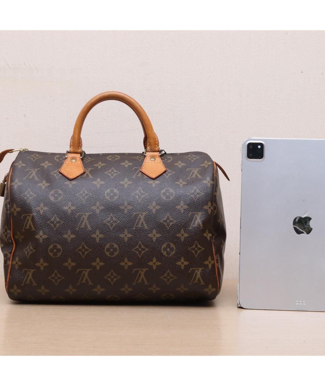 LOUIS VUITTON Коричневая сумка через плечо, фото 7