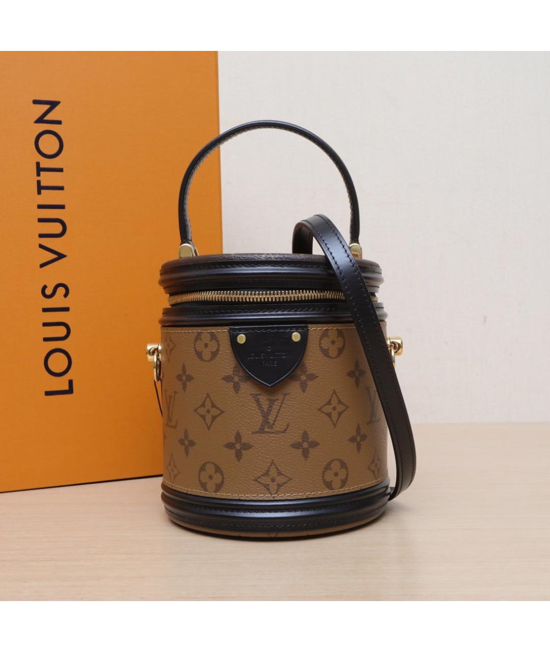 LOUIS VUITTON Коричневая сумка через плечо, фото 2