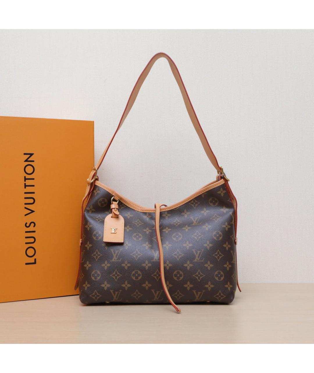 LOUIS VUITTON Коричневая сумка через плечо, фото 2