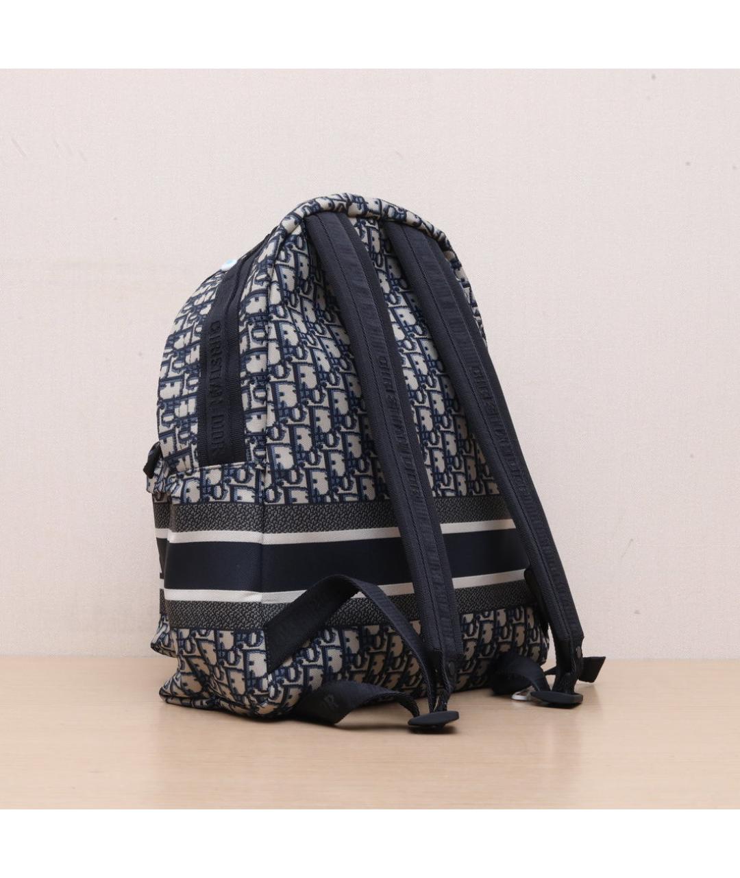 CHRISTIAN DIOR Темно-синий рюкзак, фото 6