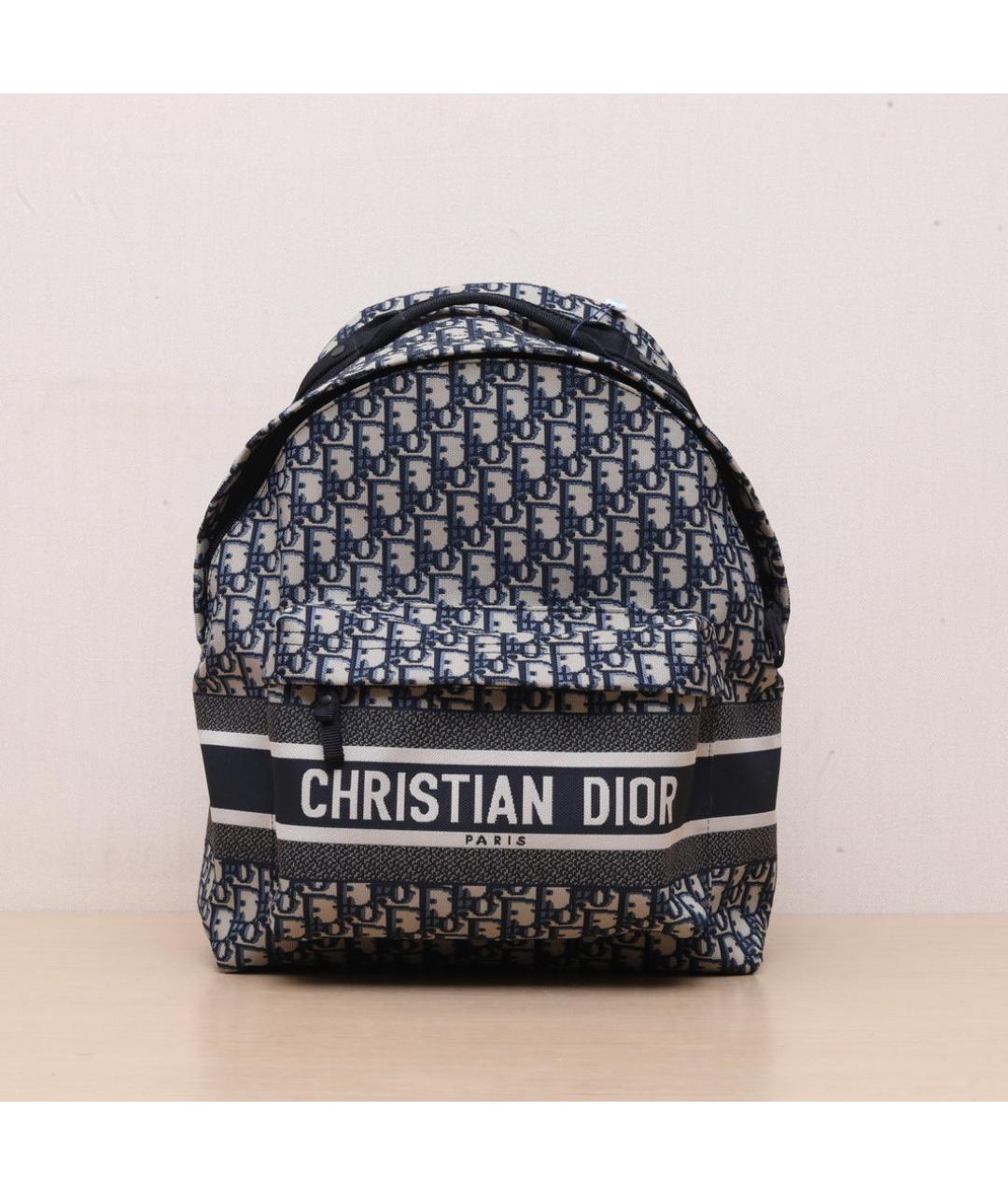 CHRISTIAN DIOR Темно-синий рюкзак, фото 3