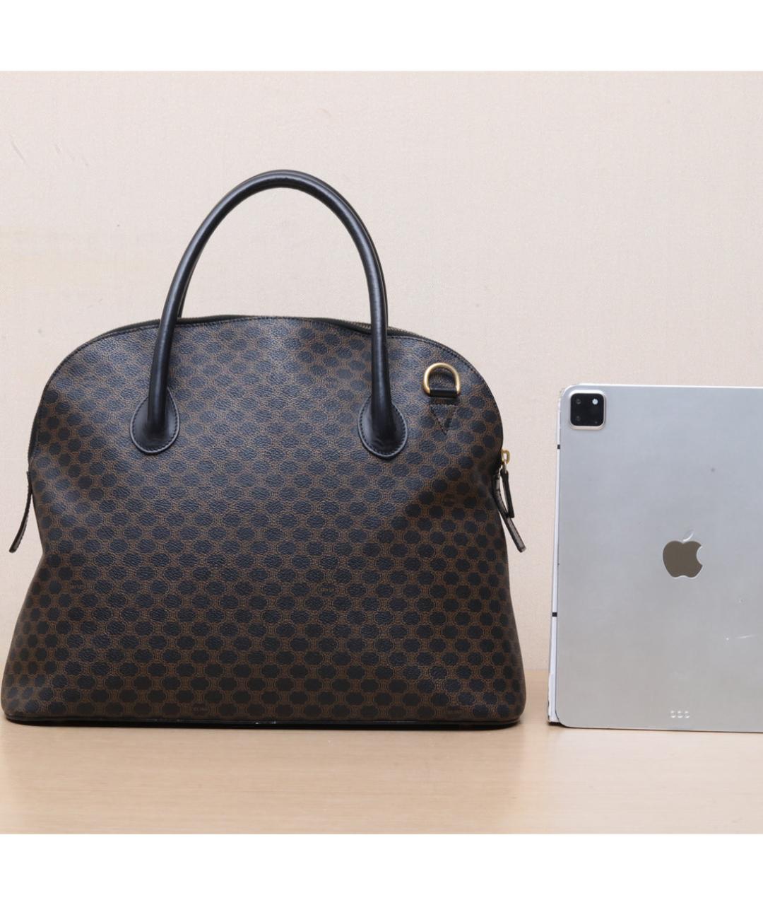 CELINE Коричневая сумка через плечо, фото 7